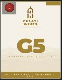 G5 Proprietor&rsquo;s Reserve label
